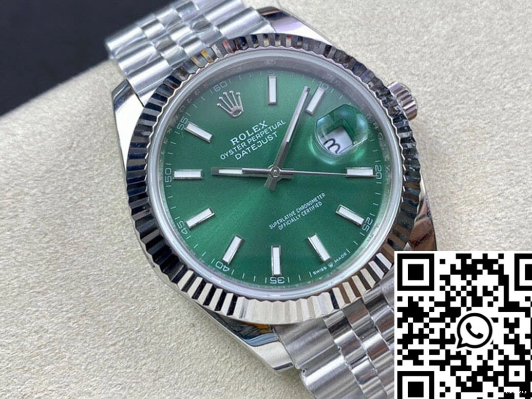 Dial Green Datejust Factory EW Rolex M126334-0028 0514